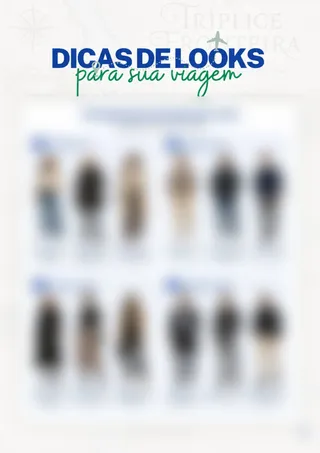 Prévia da página: Referências de Looks